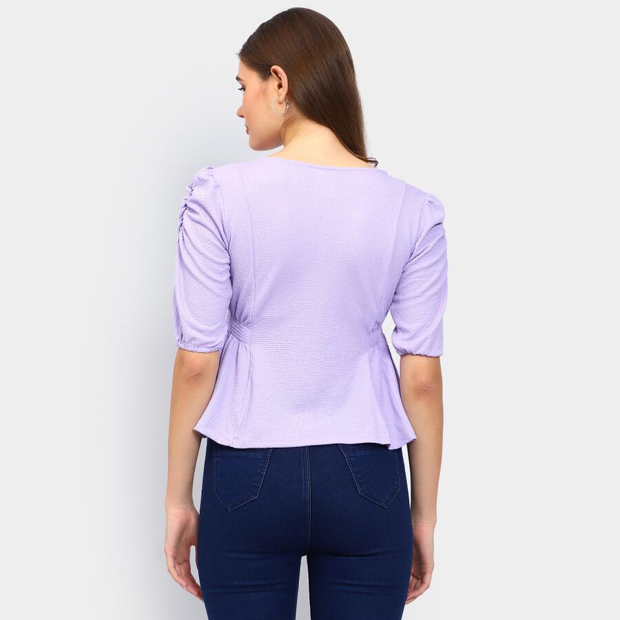 Ladies' Cotton Top, Lilac, large image number null